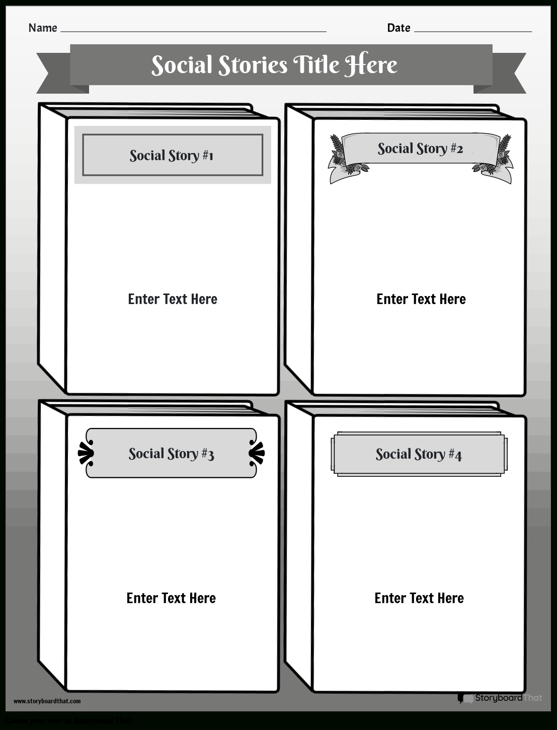 Free Social Story Templates: Create &amp;amp; Customize Easily pertaining to Free Social Story Templates