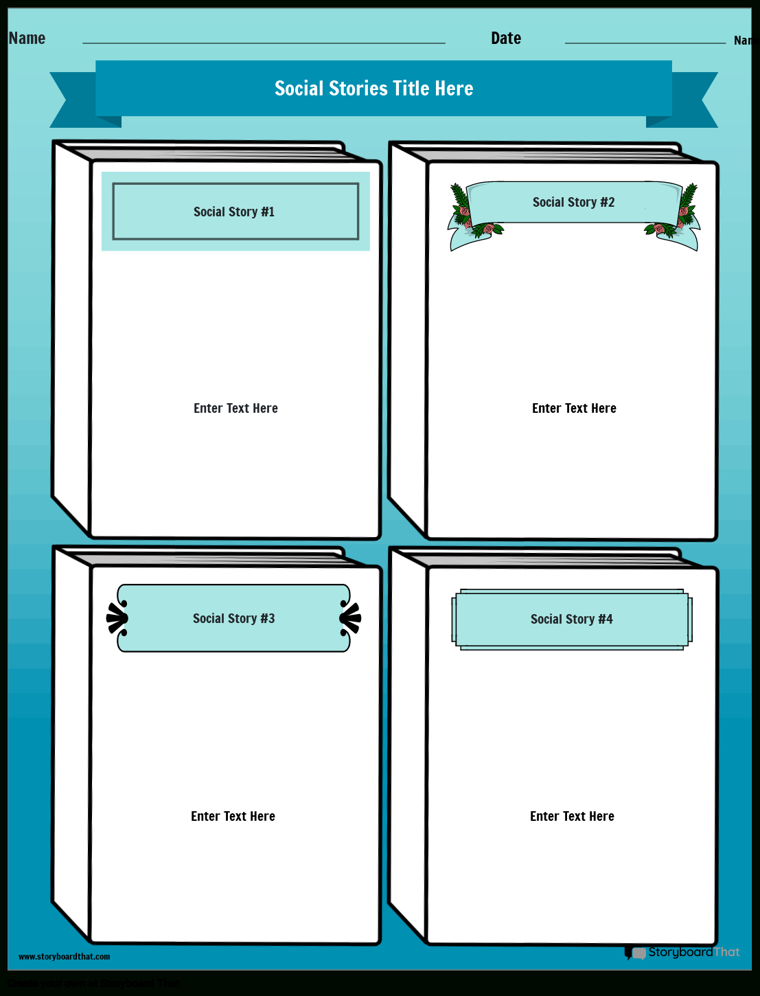 Free Social Story Templates: Create &amp;amp; Customize Easily within Free Social Story Templates