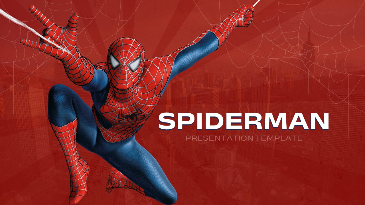 Free Spiderman Powerpoint Templates And Google Slides pertaining to Free Spiderman Template