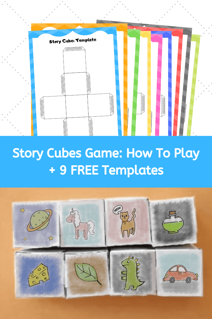 Free Story Cube Templates (Pdf) + 8 Diy Story Cube Games 🎲 with Free Printable Story Cubes