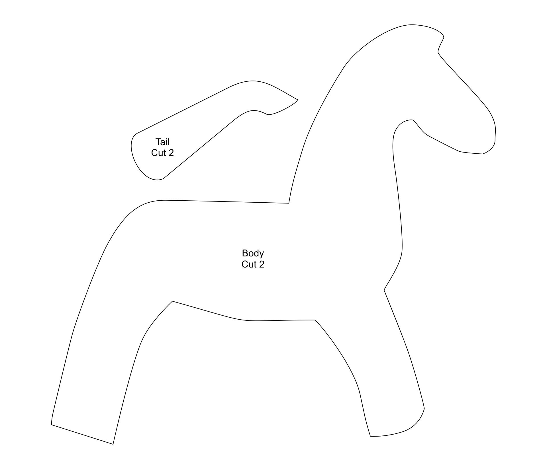 Free Stuffed Horse Sewing Pattern Sales with regard to Free Printable Stuffed Horse Patterns