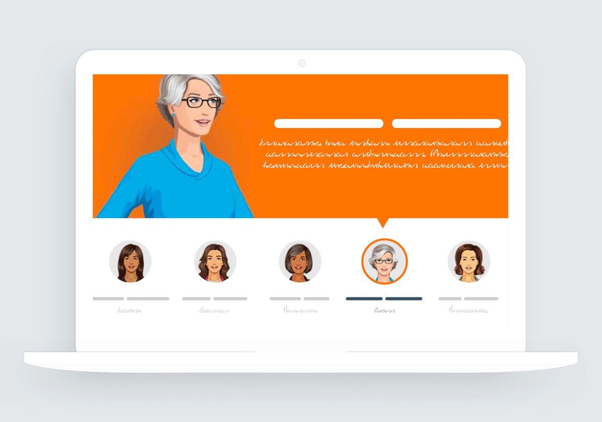 Free Tabs E-Learning Template For Articulate Storyline 360Montse with regard to Free Articulate Storyline Templates