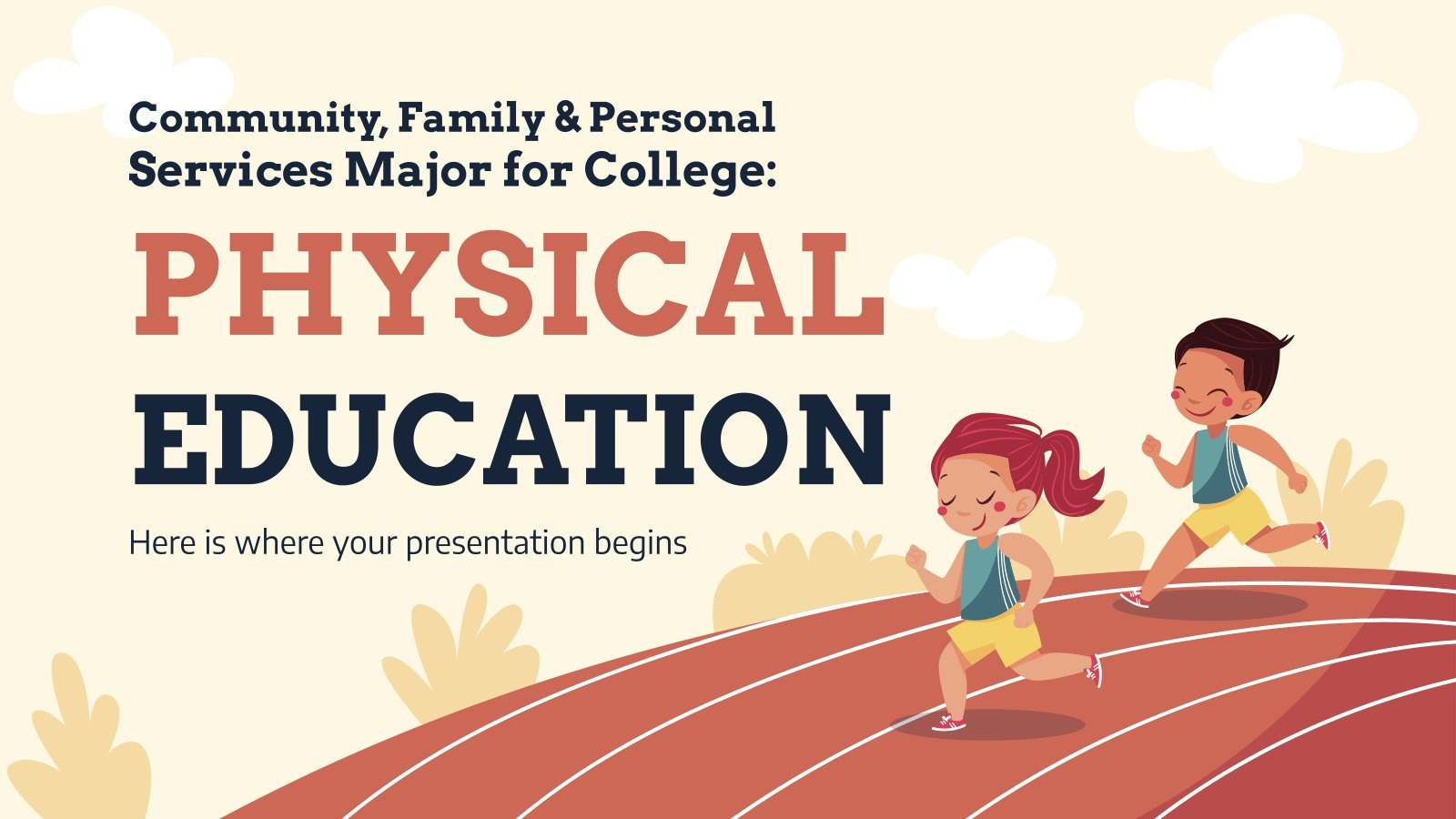 Free Templates About Physical Education For Google Slides &amp;amp; Ppt intended for Track and Field Templates Free