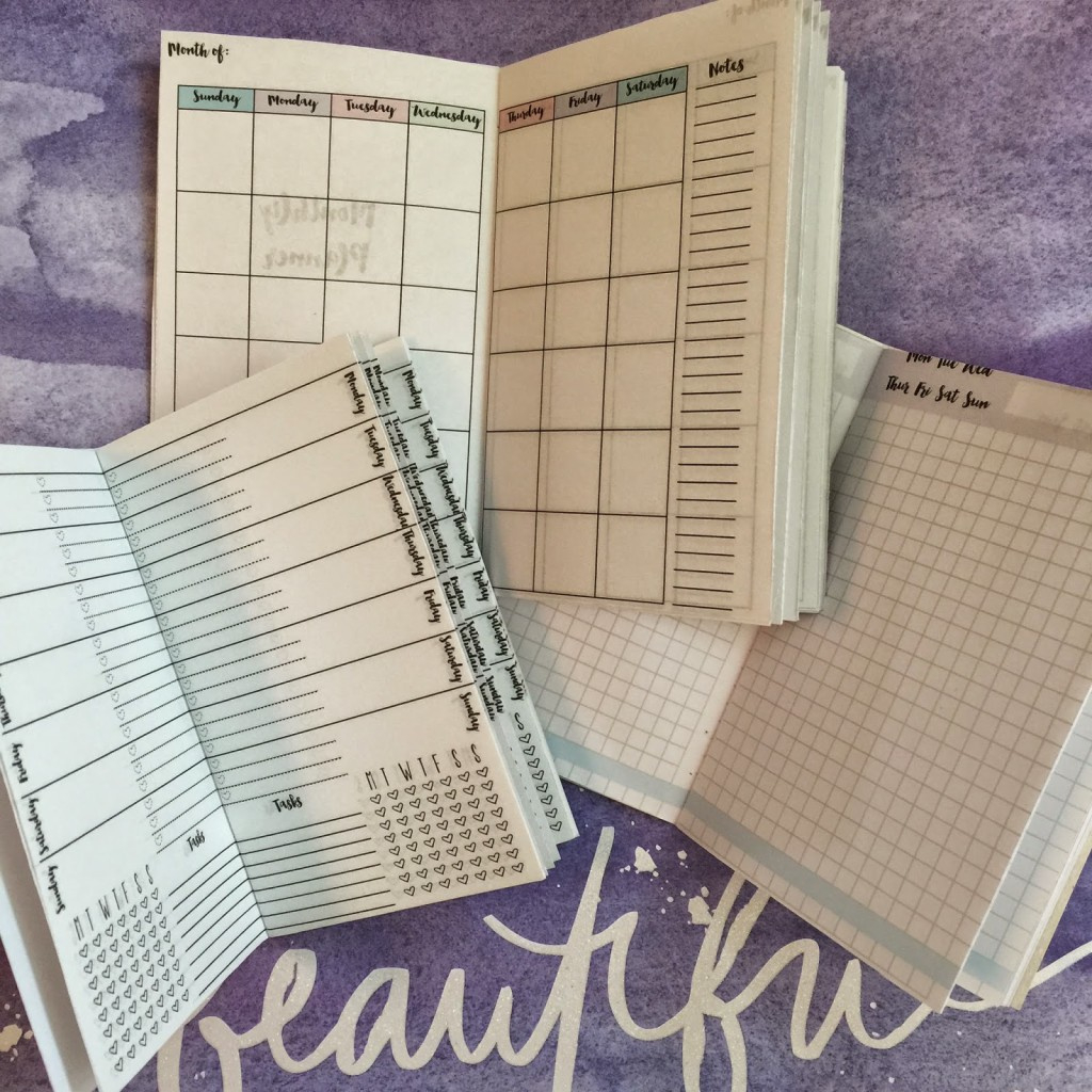 Free Traveler&amp;#039;S Notebook Inserts Printables (Monthly, Weekly pertaining to Free Printable Travelers Notebook Inserts