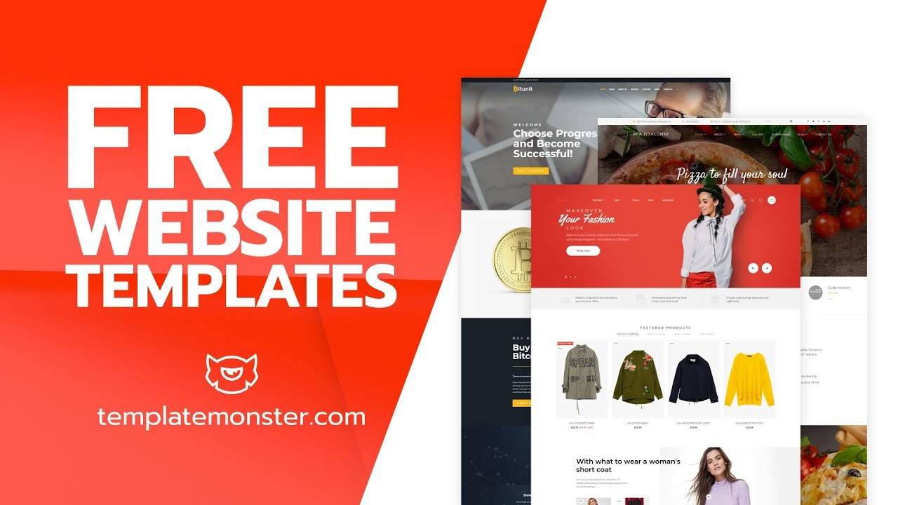 Free Website Templatestemplatemonster intended for Template Monster Free Bootstrap Templates