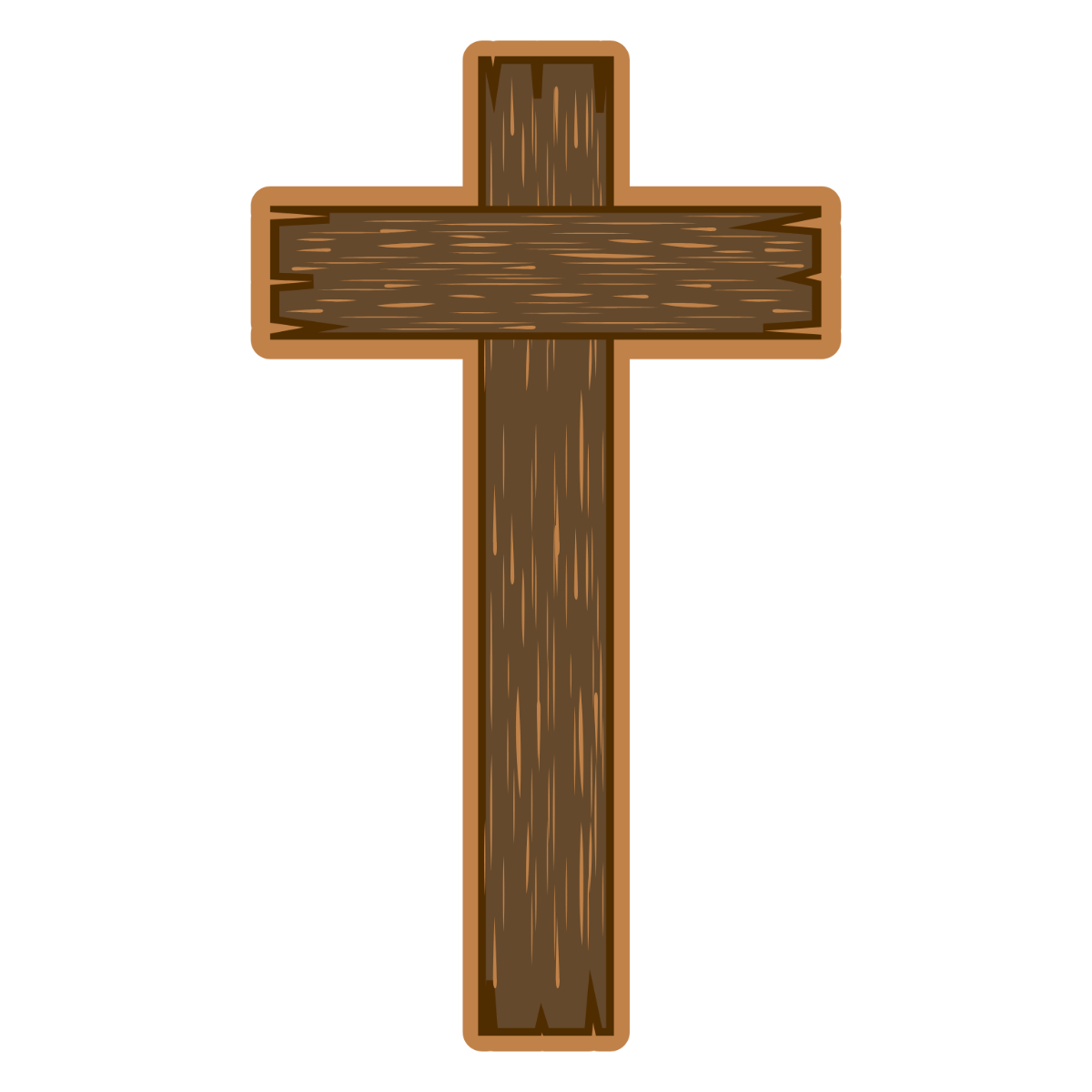 Free Wooden Cross Clipart Template To Edit Online within Free Printable Wooden Cross Patterns