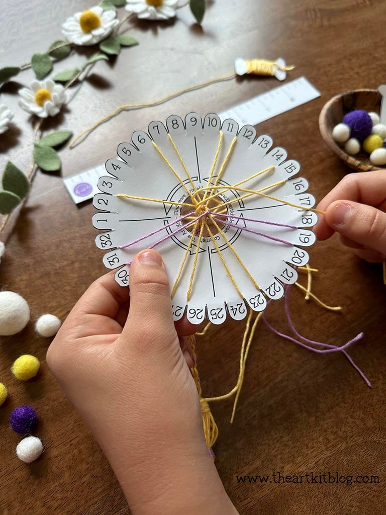 Friendship Wheel Free Printable Pack - The Art Kit inside Printable Friendship Bracelet Wheel Patterns
