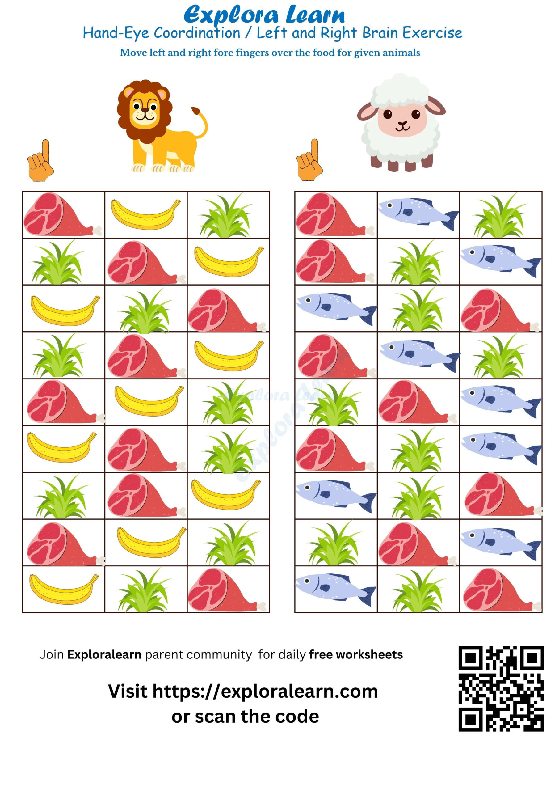Fun Brain Gym Exercises For Kids Ages 2-12 | Explorlearn with regard to Free Printable Cognitive Exercises