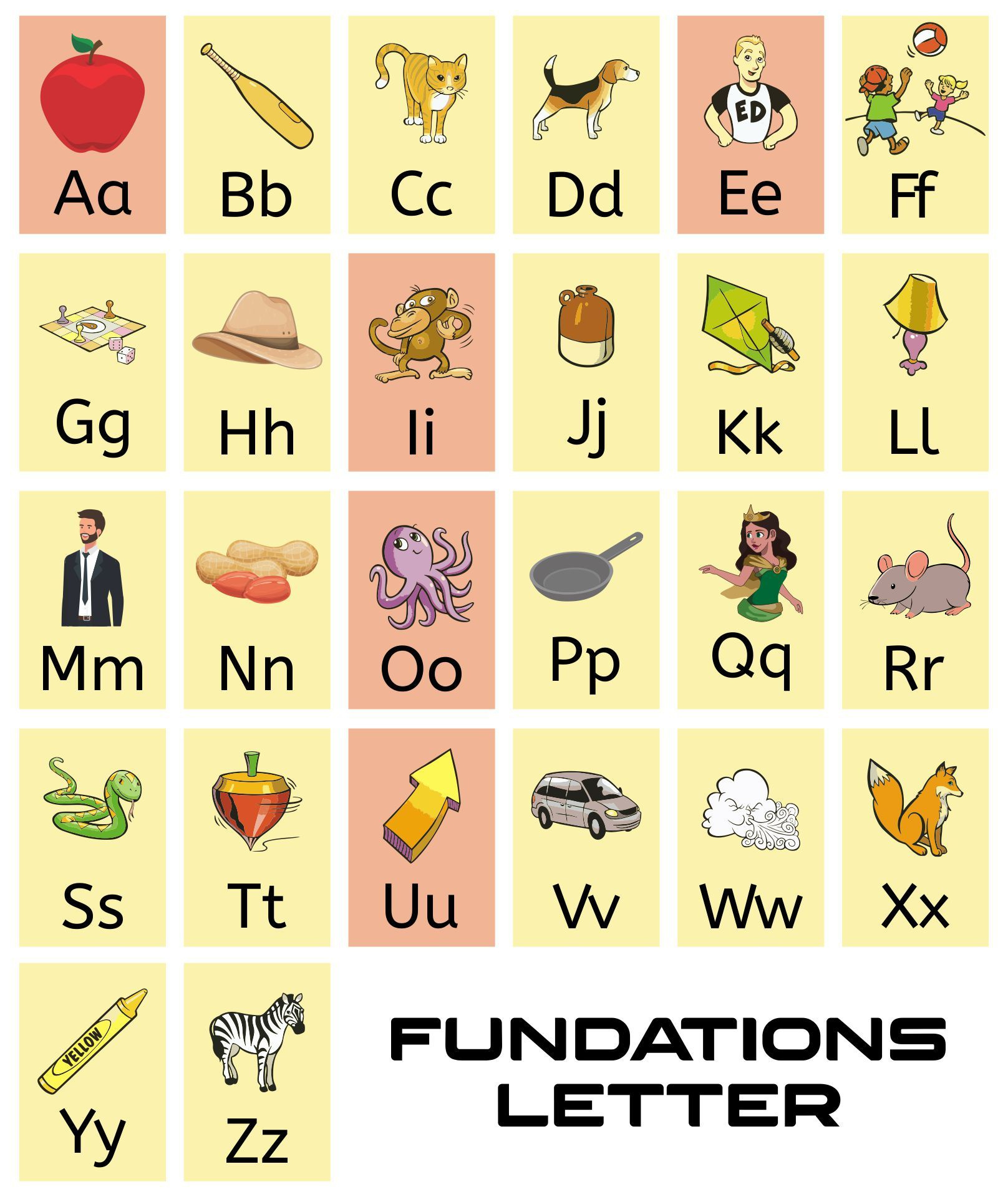 Fundations Sound Cards - 10 Free Pdf Printables | Printablee regarding Fundations Free Printables