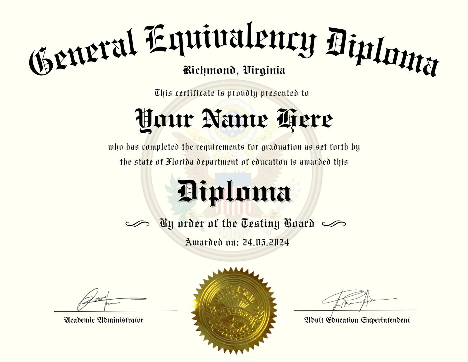 Ged Diploma Online | Digitemplatestudio with regard to Free Printable Printable Ged Certificate