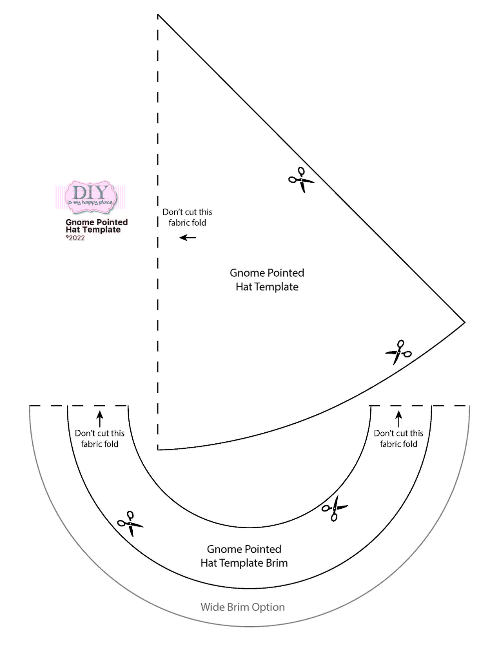Gnome Hat: 7 Gnome Hat Pattern Ideas To Save Today | Gnomes within Free Printable Gnome Hat Patterns