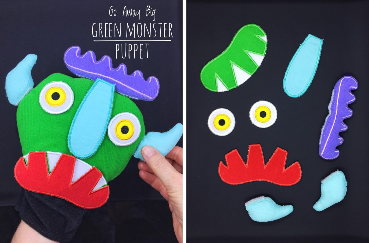 Go Away Big Green Monster: Best-Ever Books For Halloween Speech with Go Away Big Green Monster Free Printables