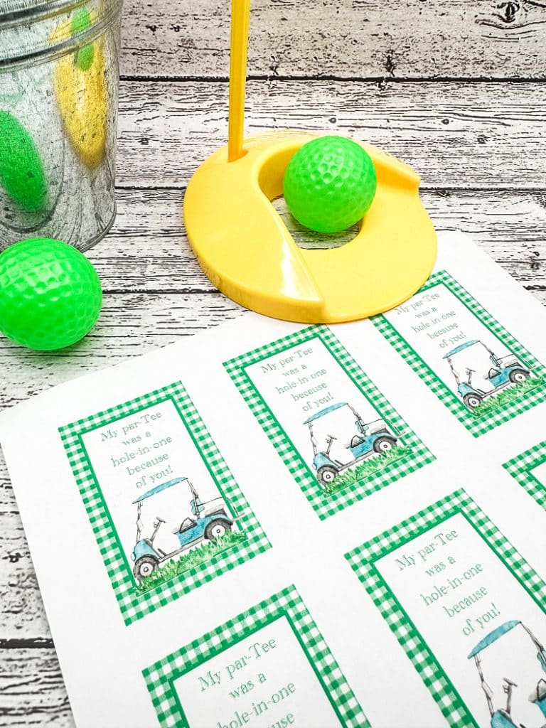 Golf Party Printables - Everyday Party Magazine throughout Free Golf Printables