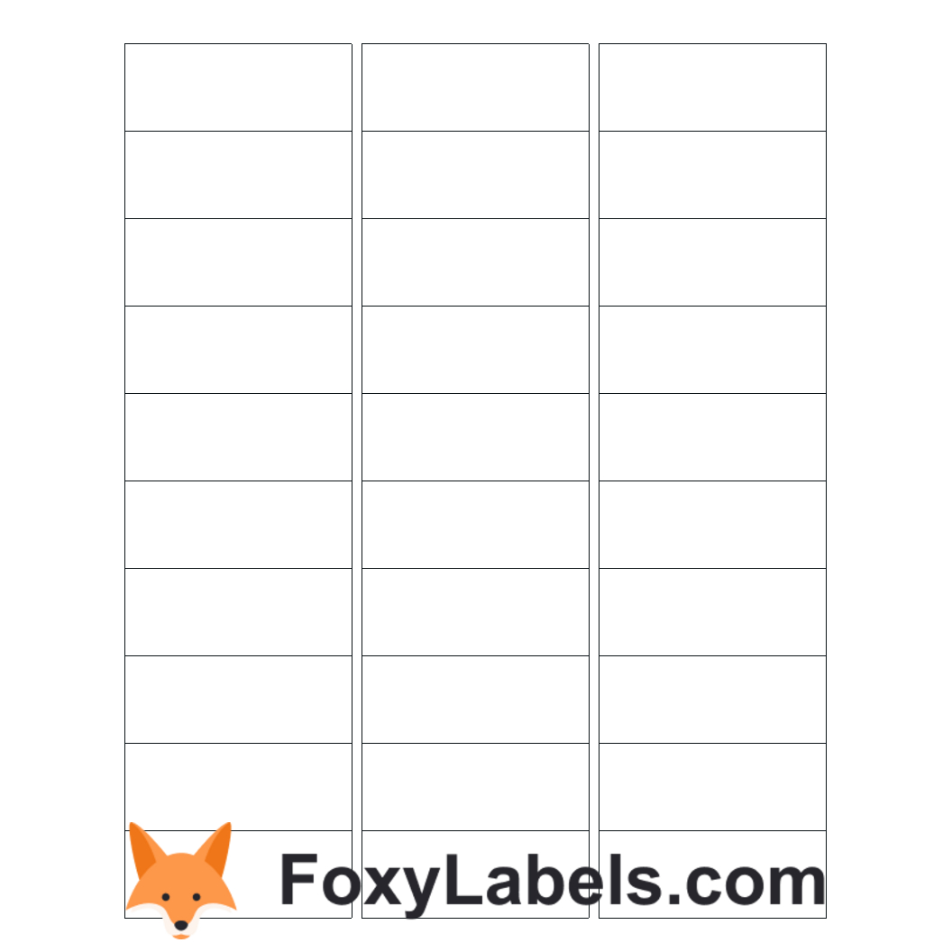 Google Docs Label Template Compatible With Avery® 5960 with Avery 5960 Template Free