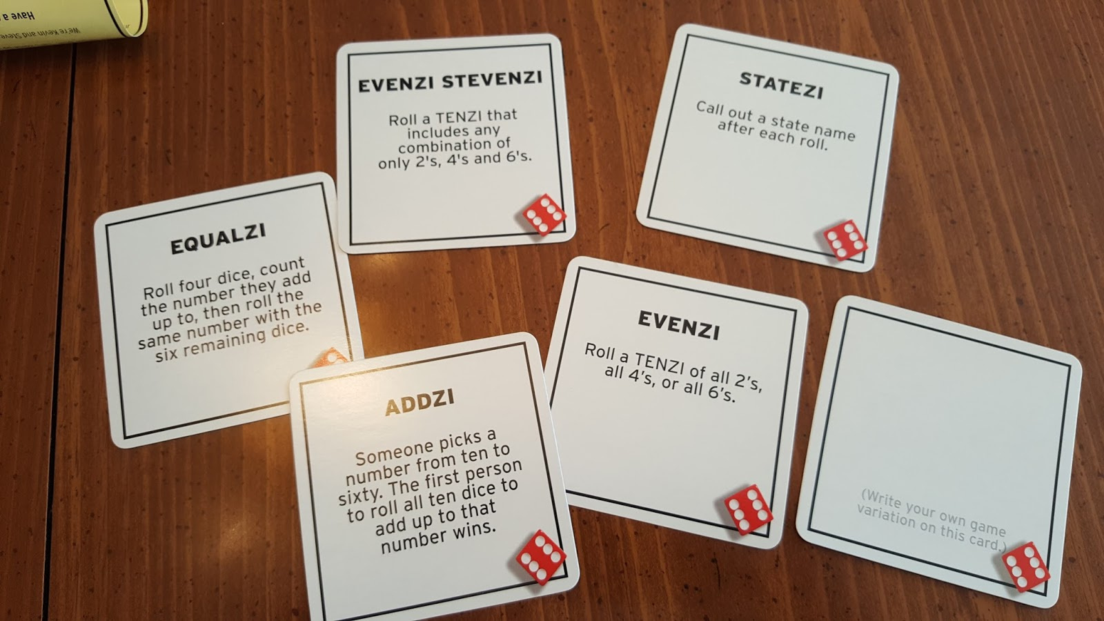 Grace Christian Homeschool: Review Of Tenzi Dice Game And Card Deck intended for Free Printable Tenzi Cards