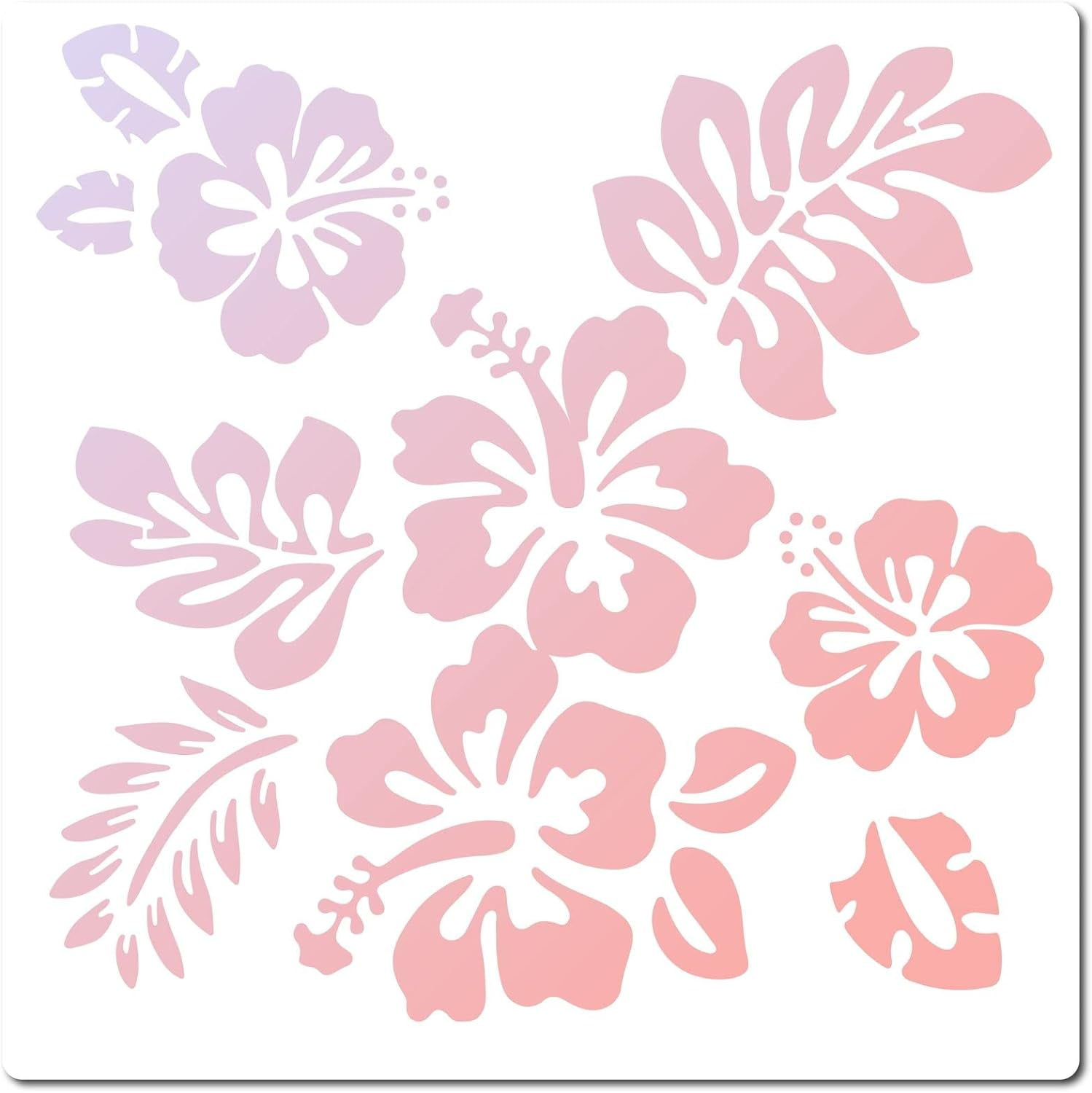 Hawaiian Flower Stencil throughout Printable Hawaiian Flower Stencils