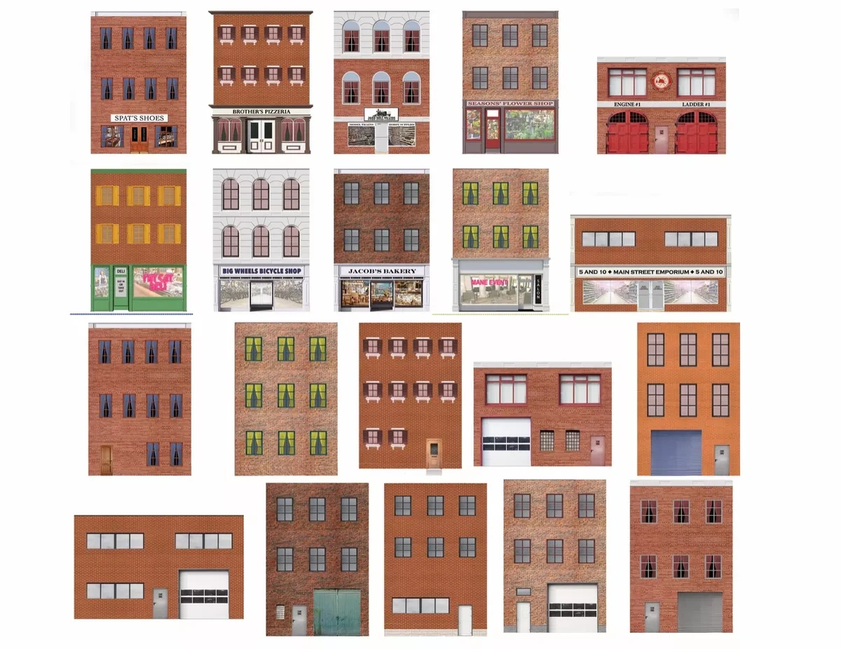 Ho Gauge Buildings Store regarding Free Printable Scale Model Railroad Buildings