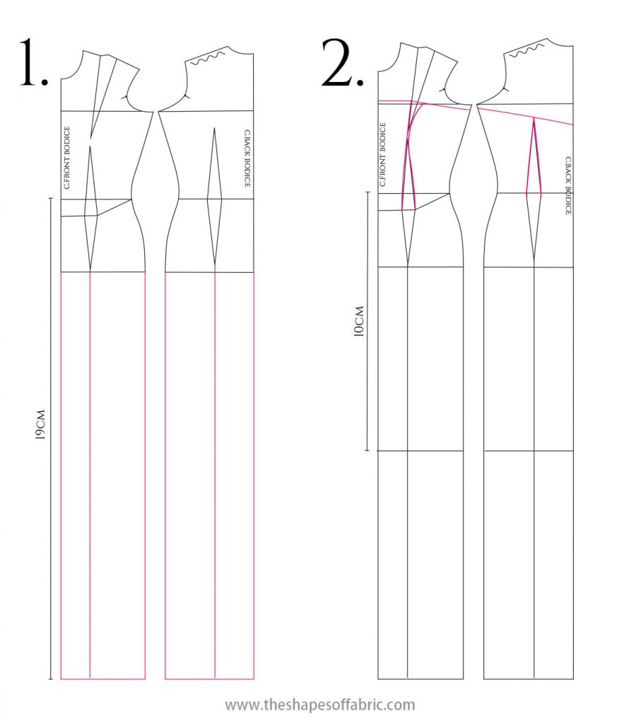 How To Draft Patterns For Diy Barbie Clothes - The Shapes Of Fabric in Free Printable Patterns For Barbie Doll Clothes