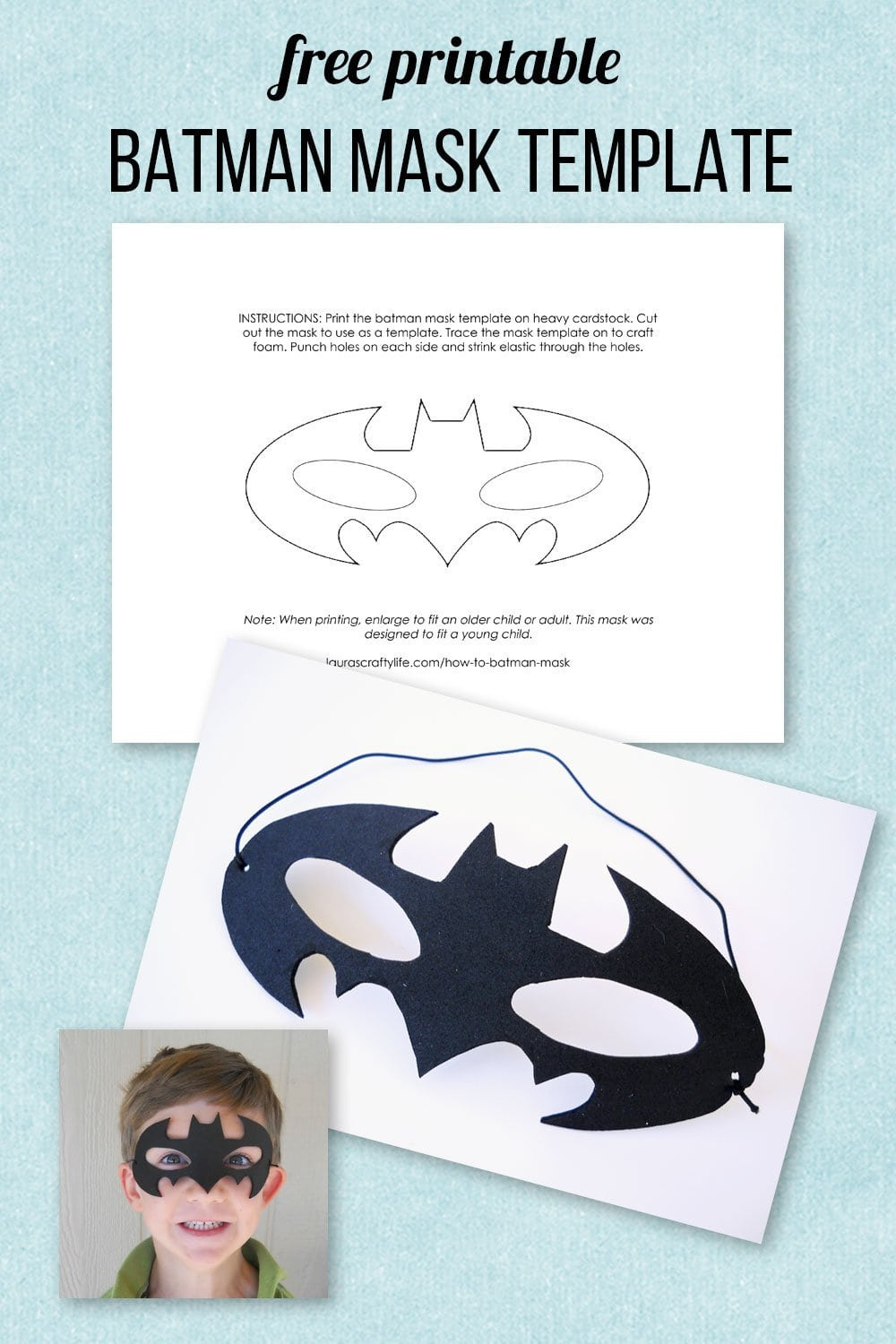 How To Make A Batman Mask pertaining to Printable Batman Mask Pattern