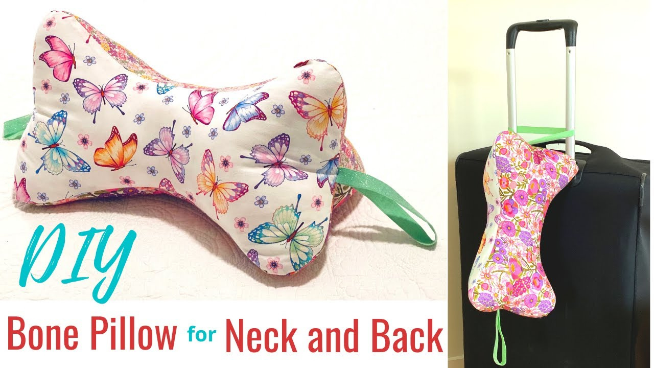 How To Make A Bone Pillow - Easy Diy Gift regarding Dog Bone Pillow Pattern Printable