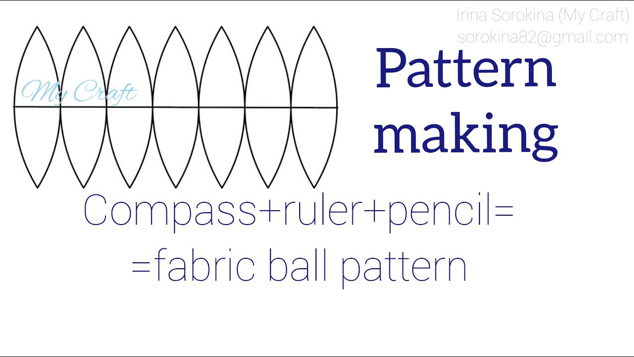 How To Make A Fabric Ball Pattern - Sphere Template within Printable Sphere Sewing Pattern