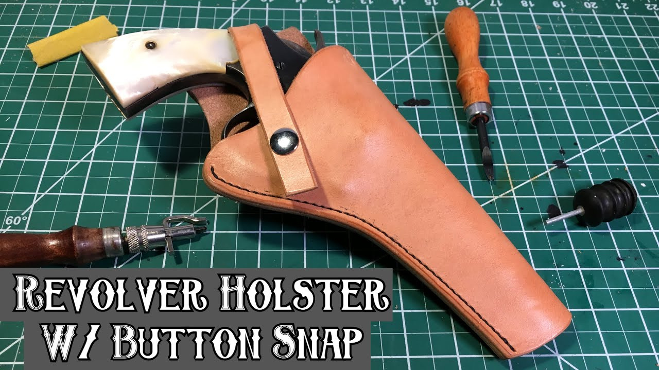 How To Make A Leather Revolver Holster - Ctg 32 Long for Free Printable Leather Holster Patterns For Revolvers