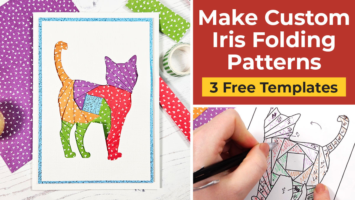 How To Make Custom Iris Folding Patterns + 3 Templates - Craft intended for Iris Folding Patterns Free Printables
