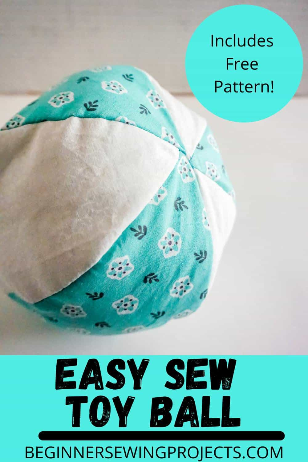 How To Sew A Ball With Free Pattern with Printable Sphere Sewing Pattern