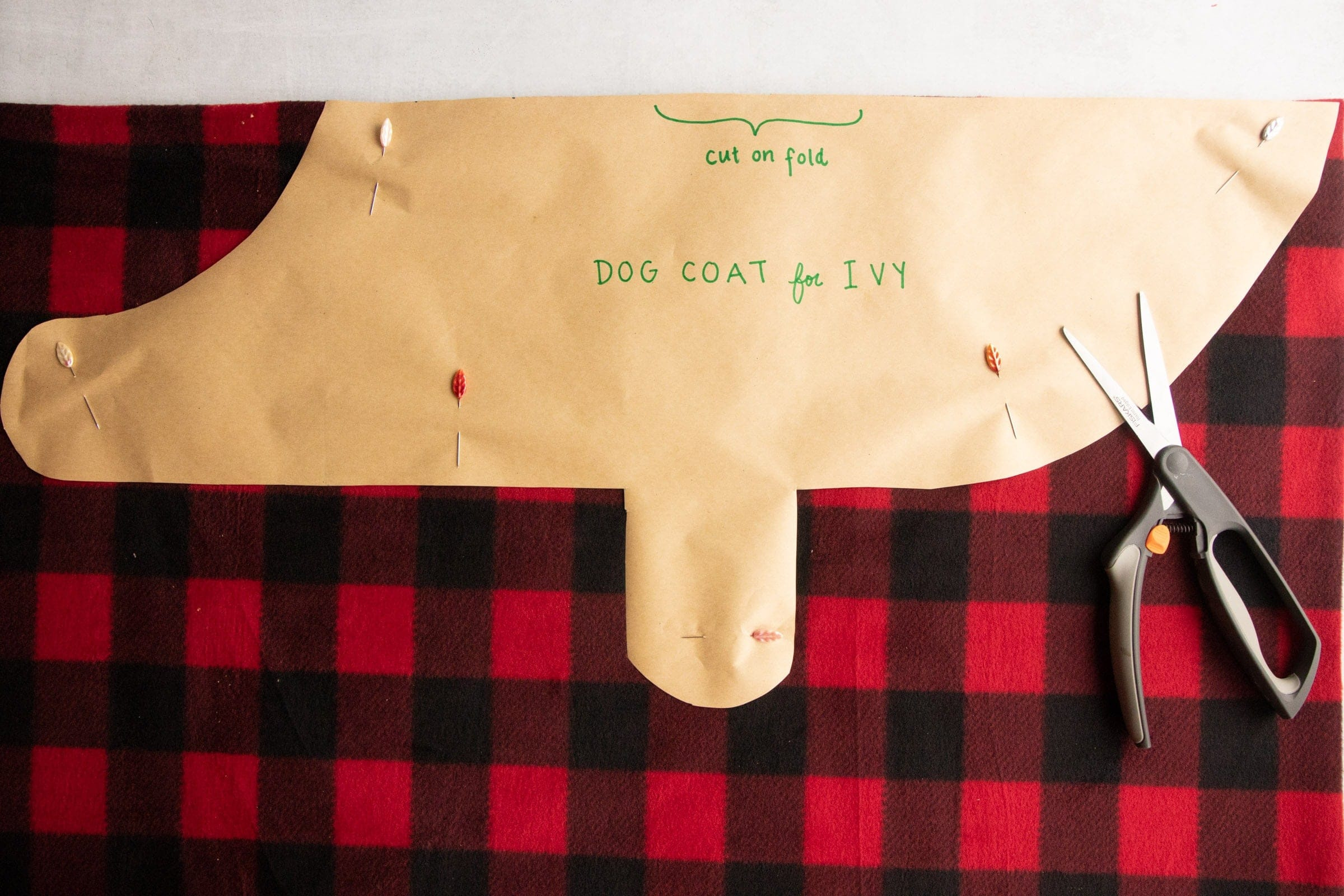 How To Sew A Cozy Custom Dog Coat In Less Than An Hour | Wholefully with Free Printable Dog Belly Band Pattern