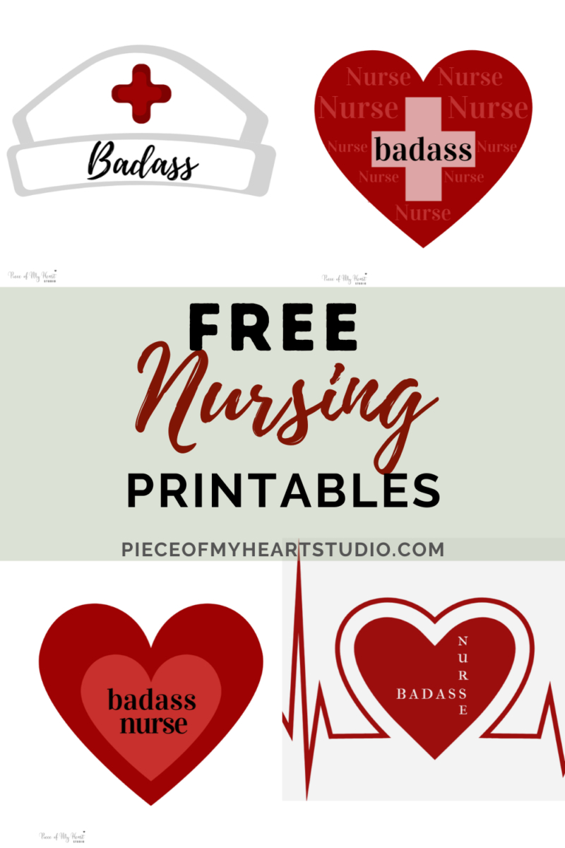 International Nurses Week - Piece Of My Heart Studio for Free Nurses Day Printables