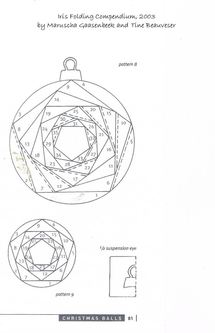 Iris Fold | Made With Love with regard to Free Iris Folding Templates Christmas