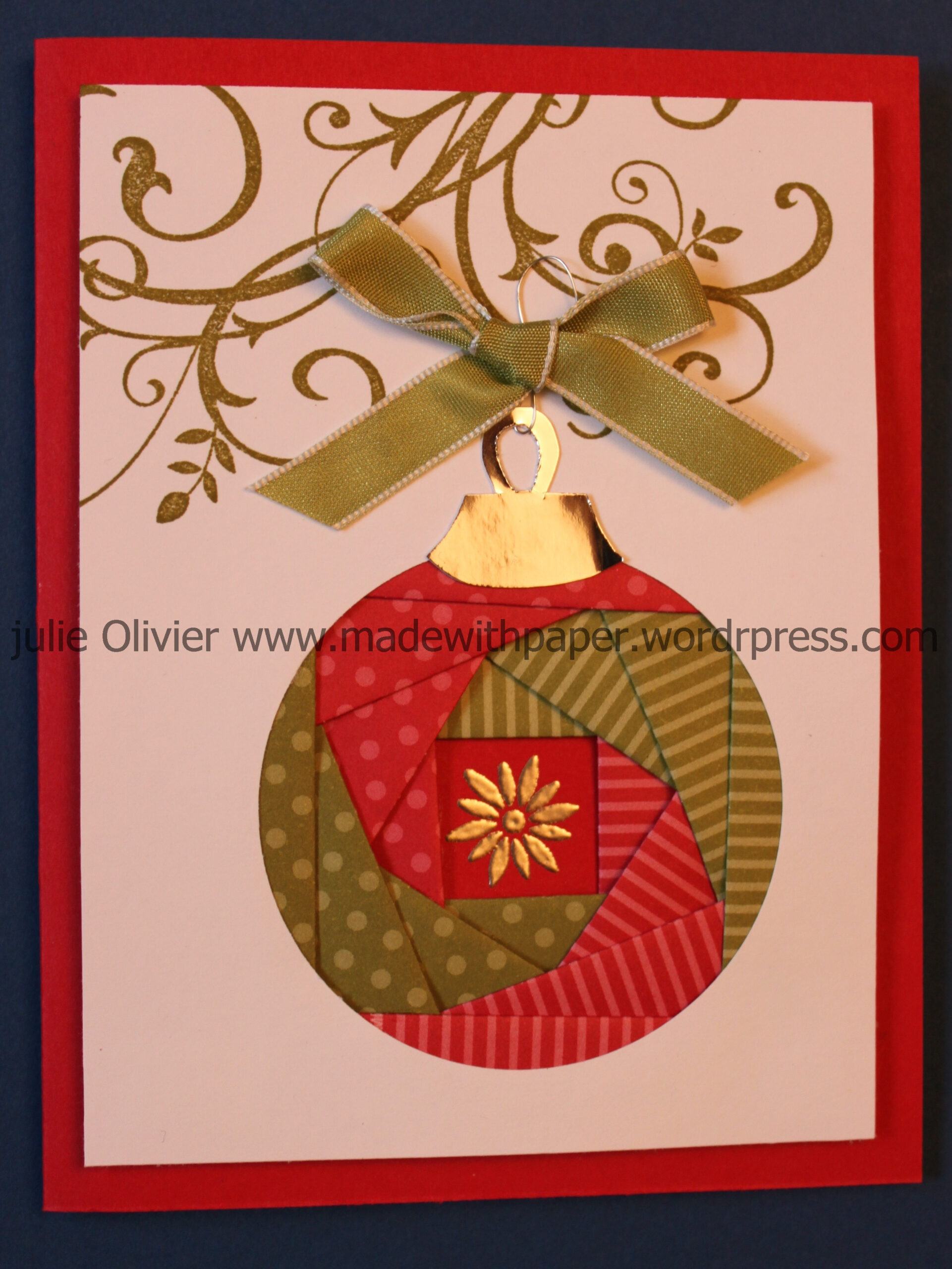 Iris Folding: Christmas Ornament | Made With Paper intended for Free Iris Folding Templates Christmas