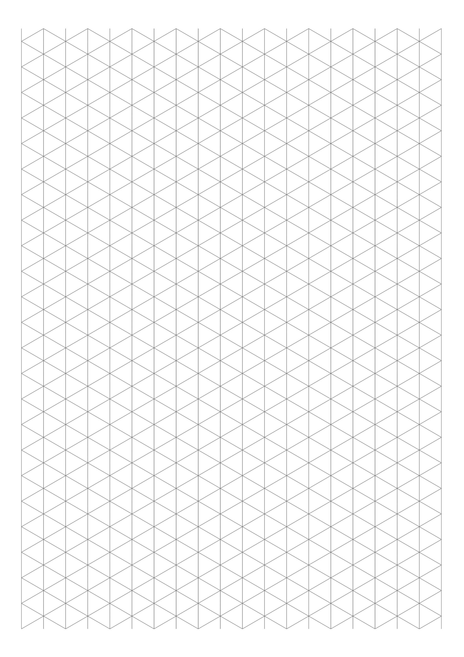 Isometric Graph Paper (Pdf) | Graph Paper Page pertaining to Free Printable A3 Isometric Paper