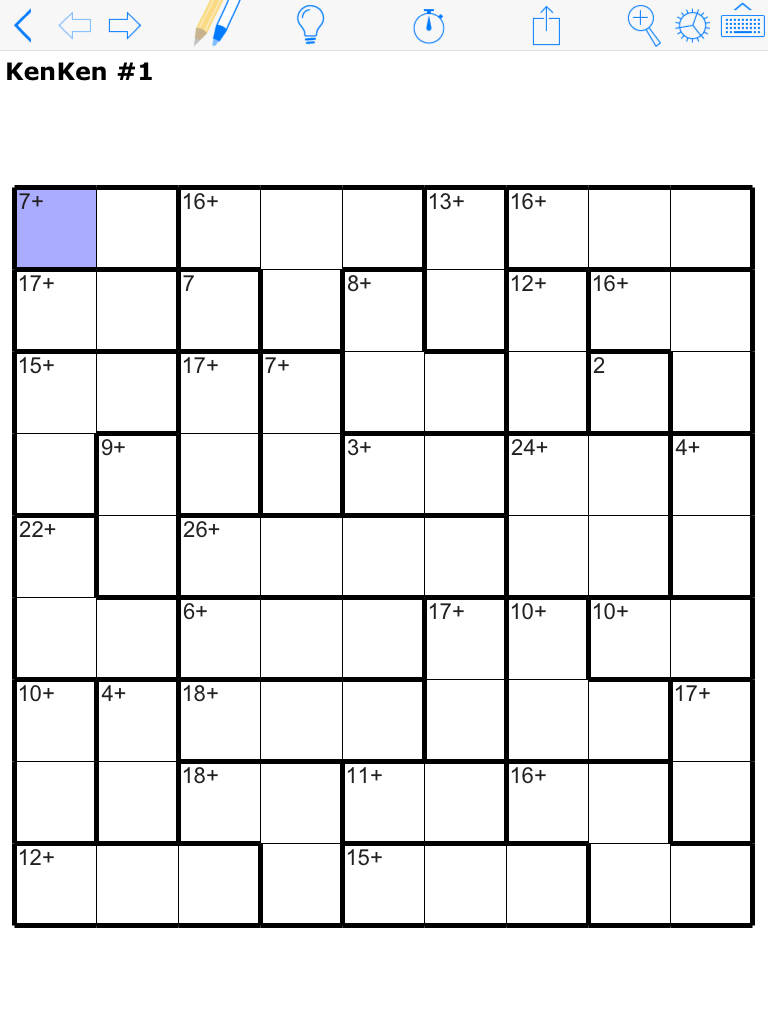 Kenken® Challenge #6 in Free Kenken Printable Puzzles