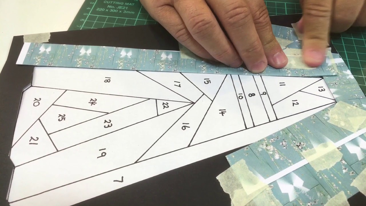 Kimono Craft Set 21 Download Iris Folding Template Set 01 Demonstration From Alan And Barry inside Iris Folding Patterns Free Printables Kimono