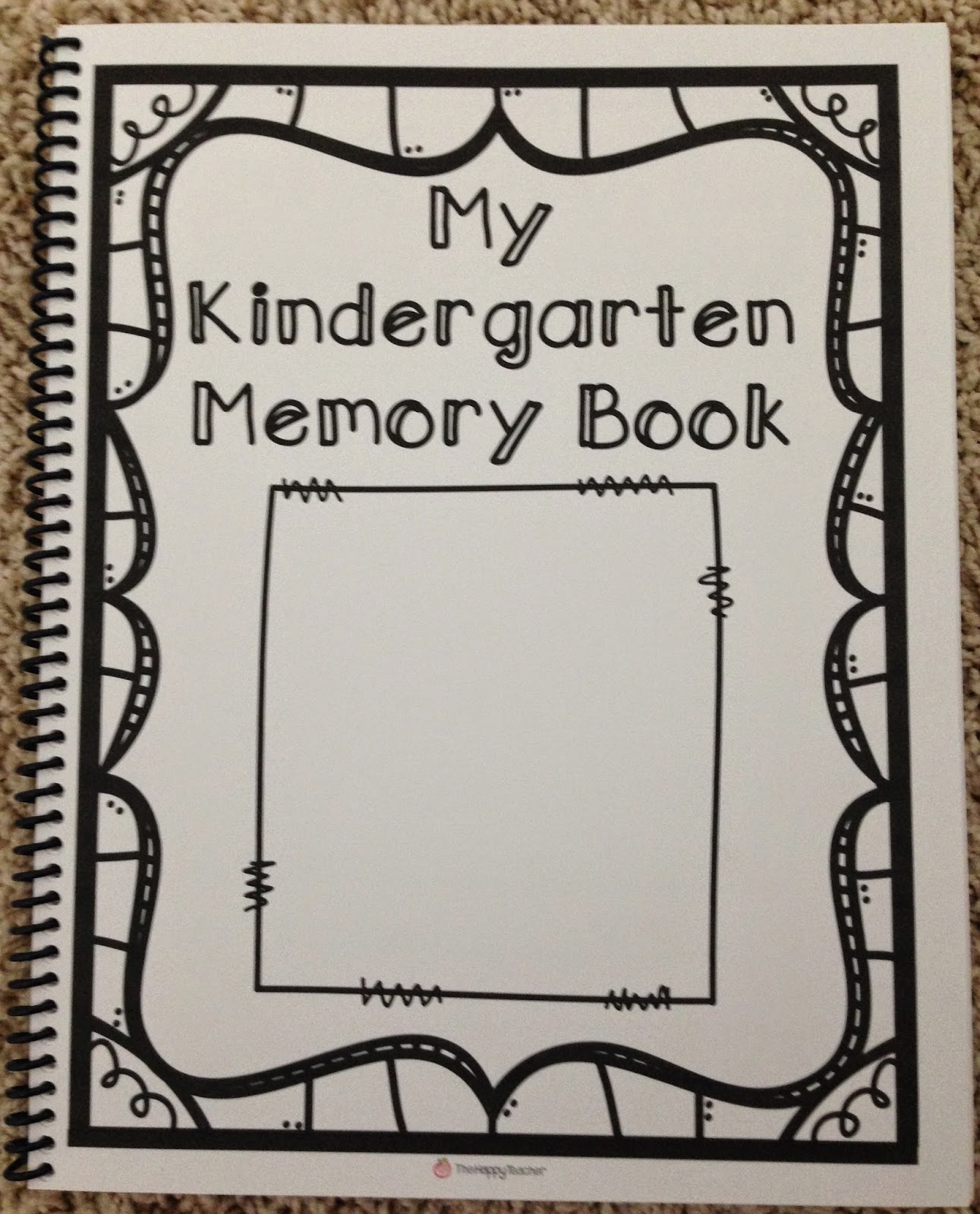 Kindergarten Memory Book | Thehappyteacher intended for Free Kindergarten Memory Book Printables