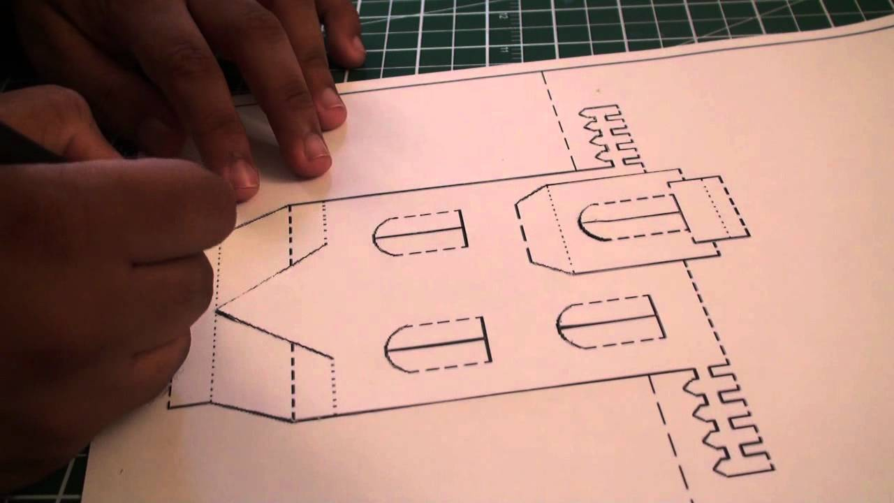 Kirigami Pop Up House | Free Template (Paper Craft)! with Free Kirigami Card Templates