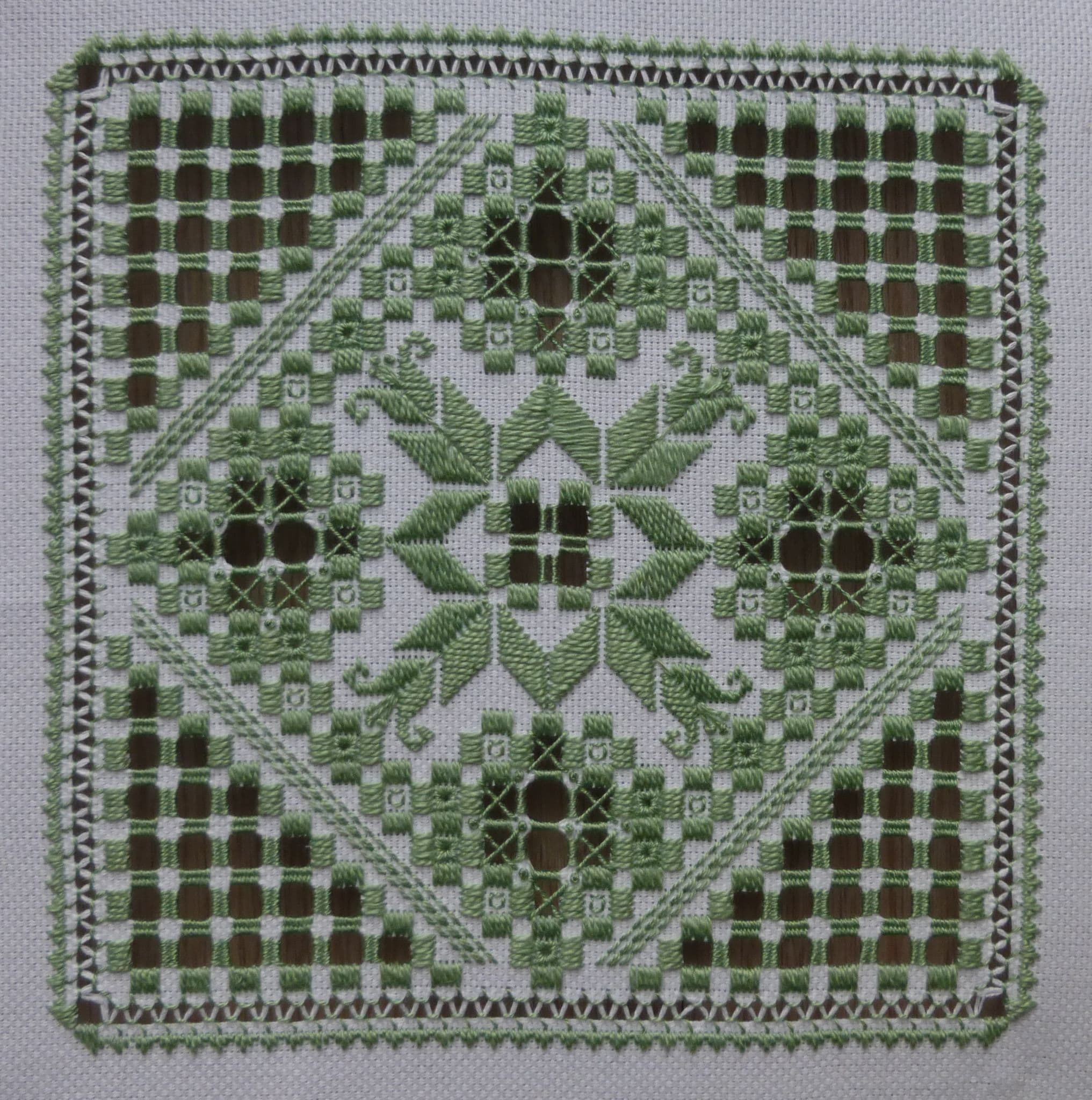 Lakeside Needlecraft Free Hardanger Pdf Chart Part 5 in Free Printable Hardanger Patterns