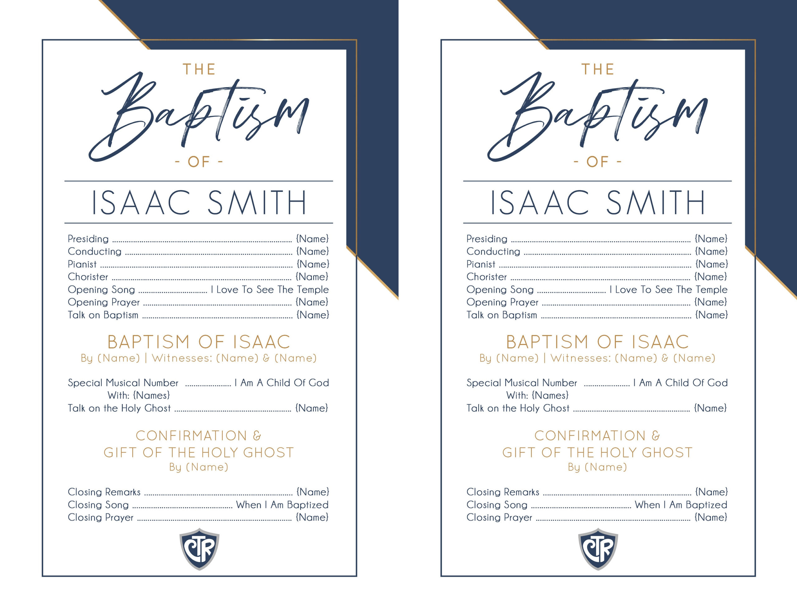 Lds Baptism Program Boy Baptism Program Lds Baptism Program Template for Lds Baptism Templates Free Download