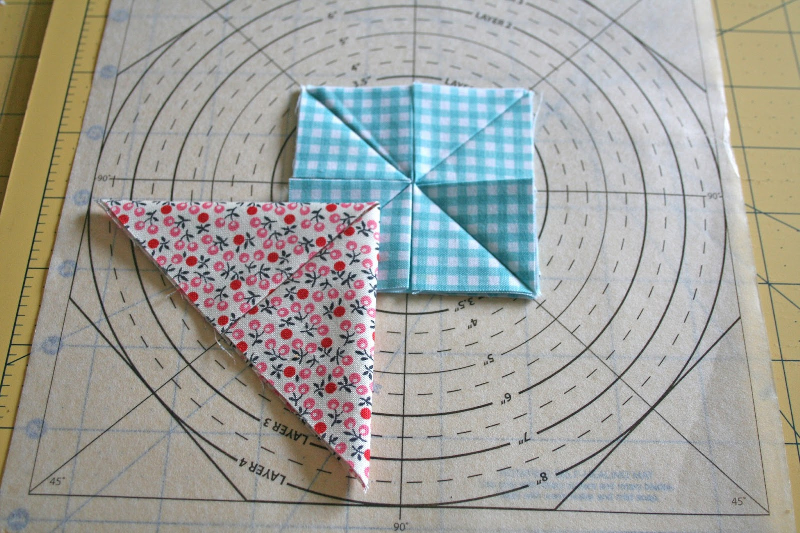 Lovely Little Handmades: A Folded Star Tutorial! inside Free Printable Folded Star Hot Pad Pattern