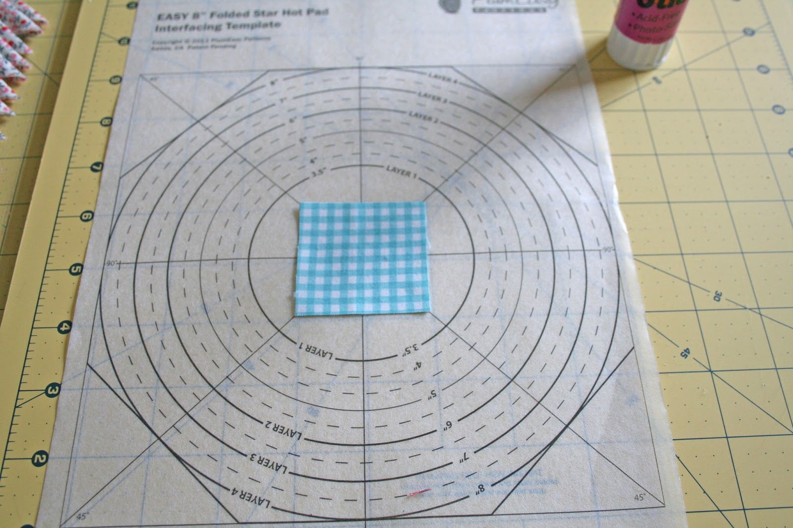 Lovely Little Handmades: A Folded Star Tutorial! pertaining to Free Printable Folded Star Hot Pad Pattern