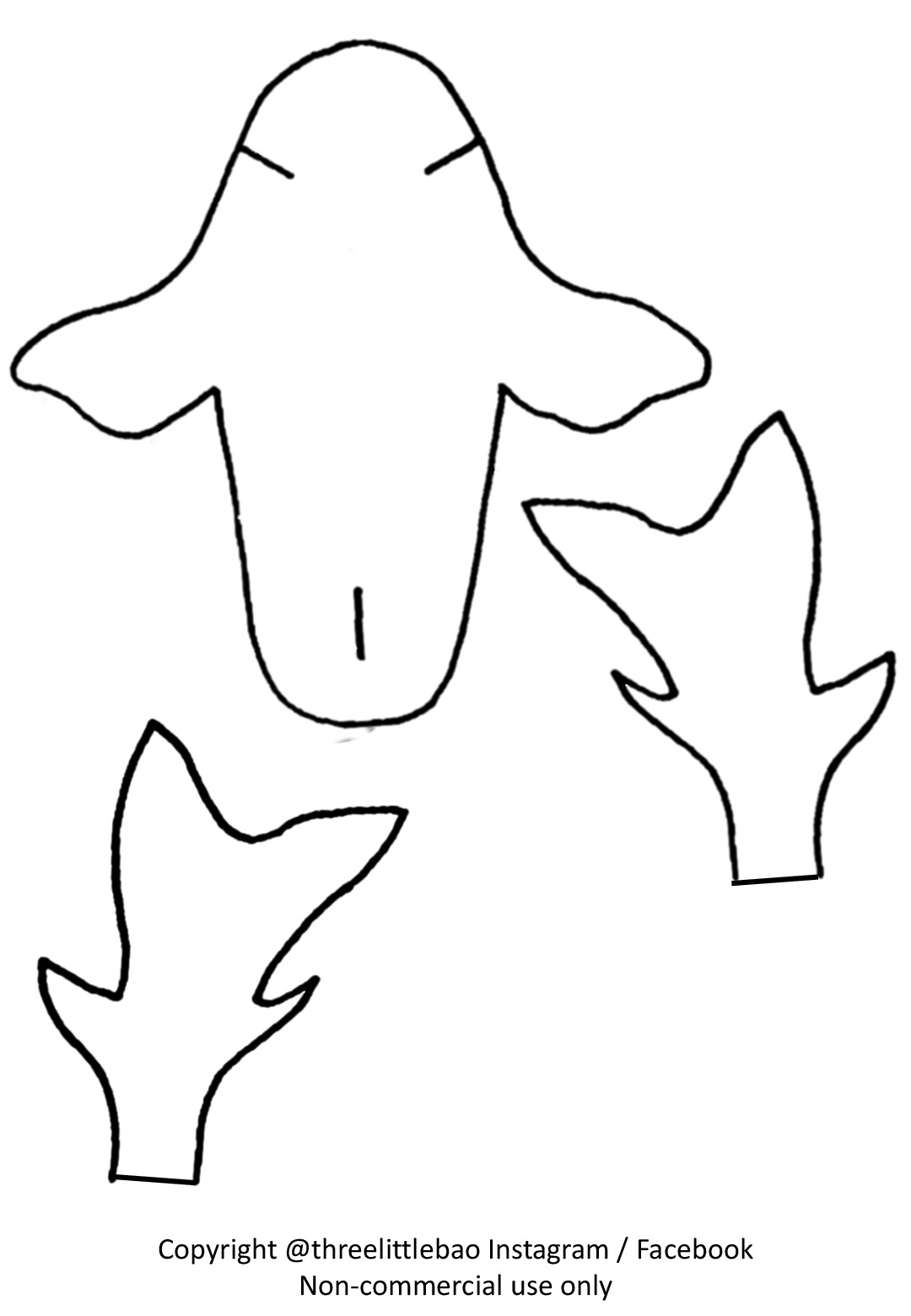 Lunar New Year Koi Fish Free Printable – Three Little Bao intended for Free Printable Koi Fish Stencils
