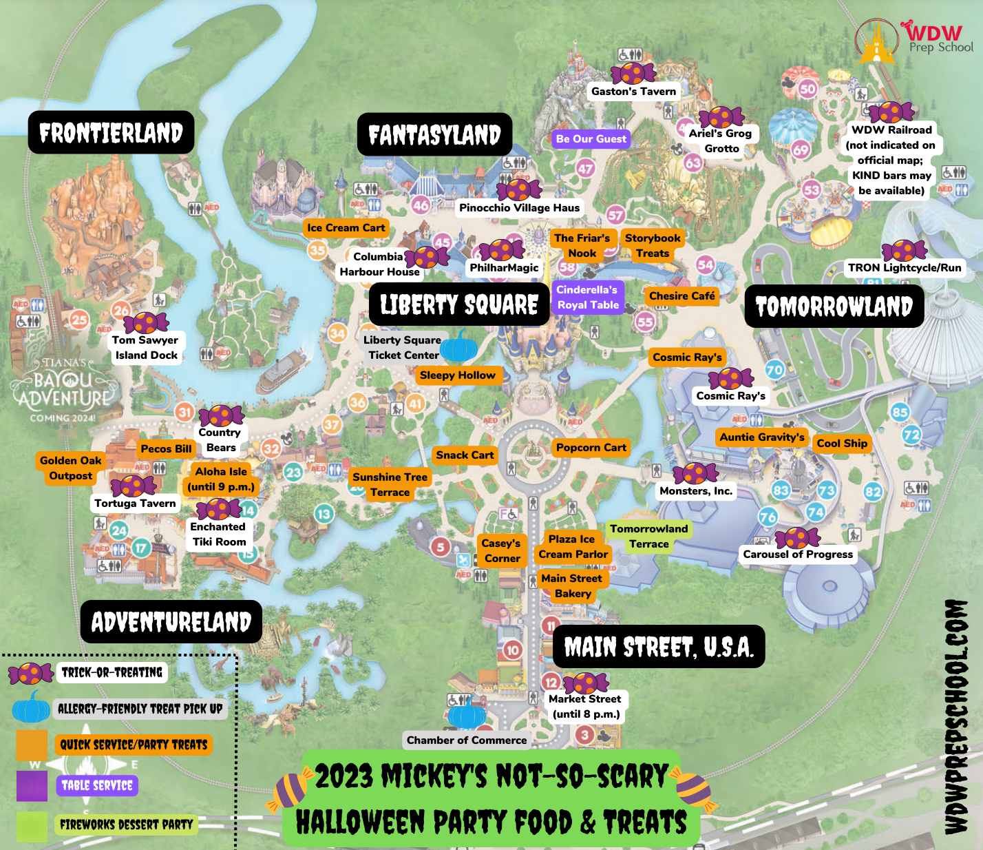 Magic Kingdom Maps with Free Printable Magic Kingdom Map