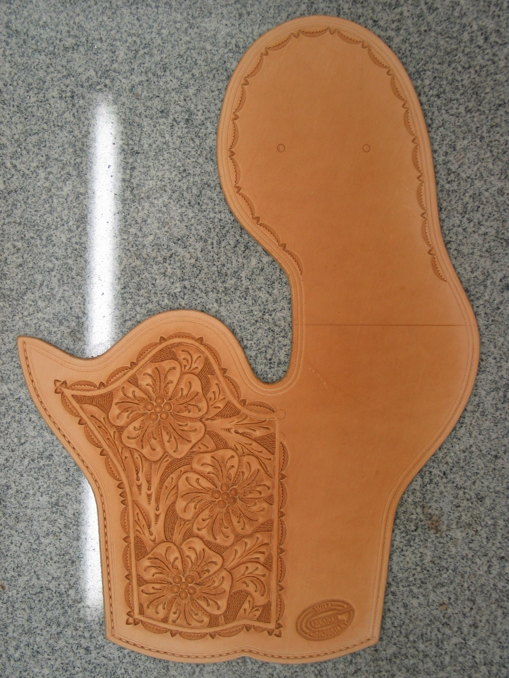 Making "Hand Of God" Rig And Pattern throughout Printable Western Holster Patterns
