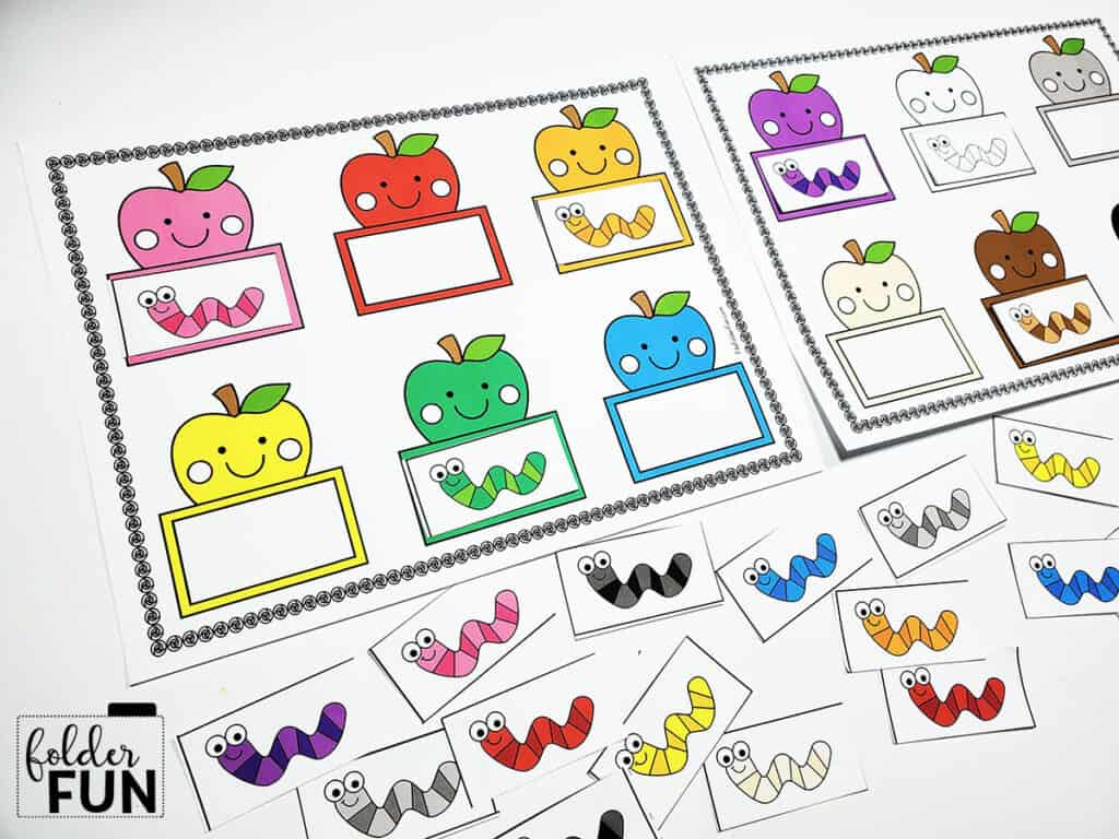 Matching Games For Toddlers - File Folder Fun with regard to Free Printable File Folder Games