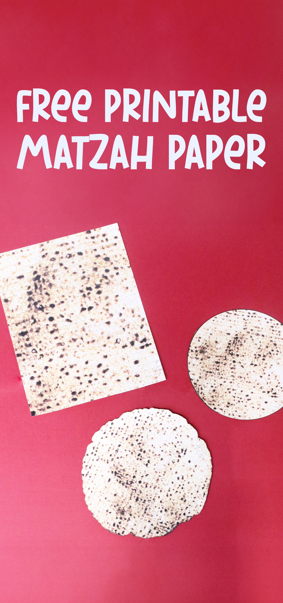 Matzah Print Paper - Free Printables! - Jewish Moms &amp;amp; Crafters inside Free Printable Matzah Paper