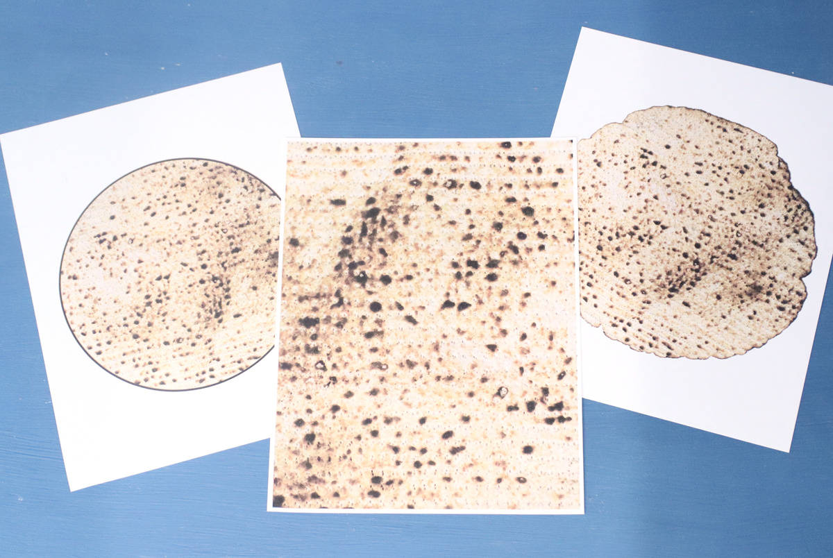Matzah Print Paper - Free Printables! - Jewish Moms &amp;amp; Crafters with regard to Free Printable Matzah Paper