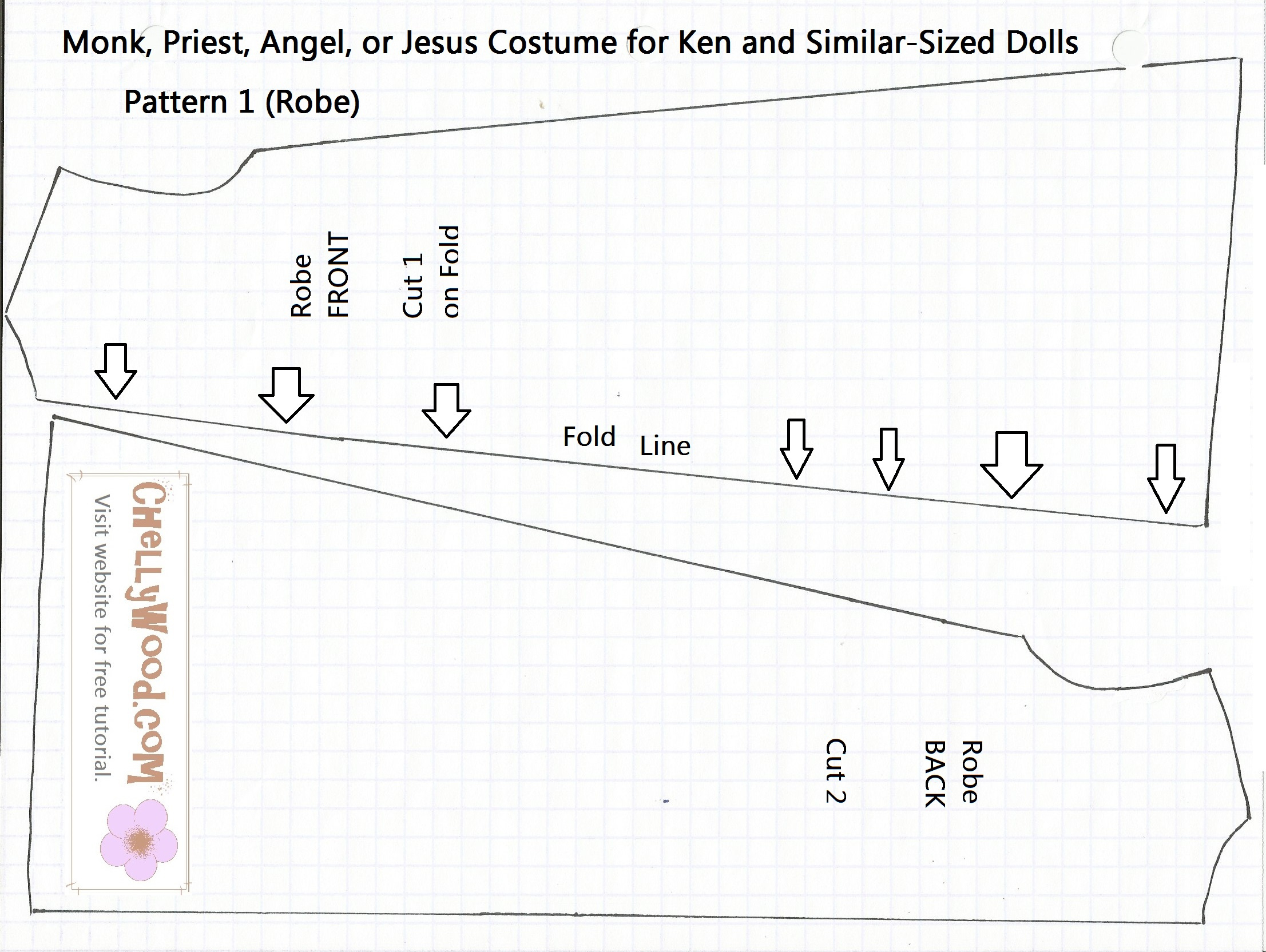 Medieval Monk Or #Sundayschool Character #Diy Project W/Free pertaining to Free Printable Medieval Costume Patterns