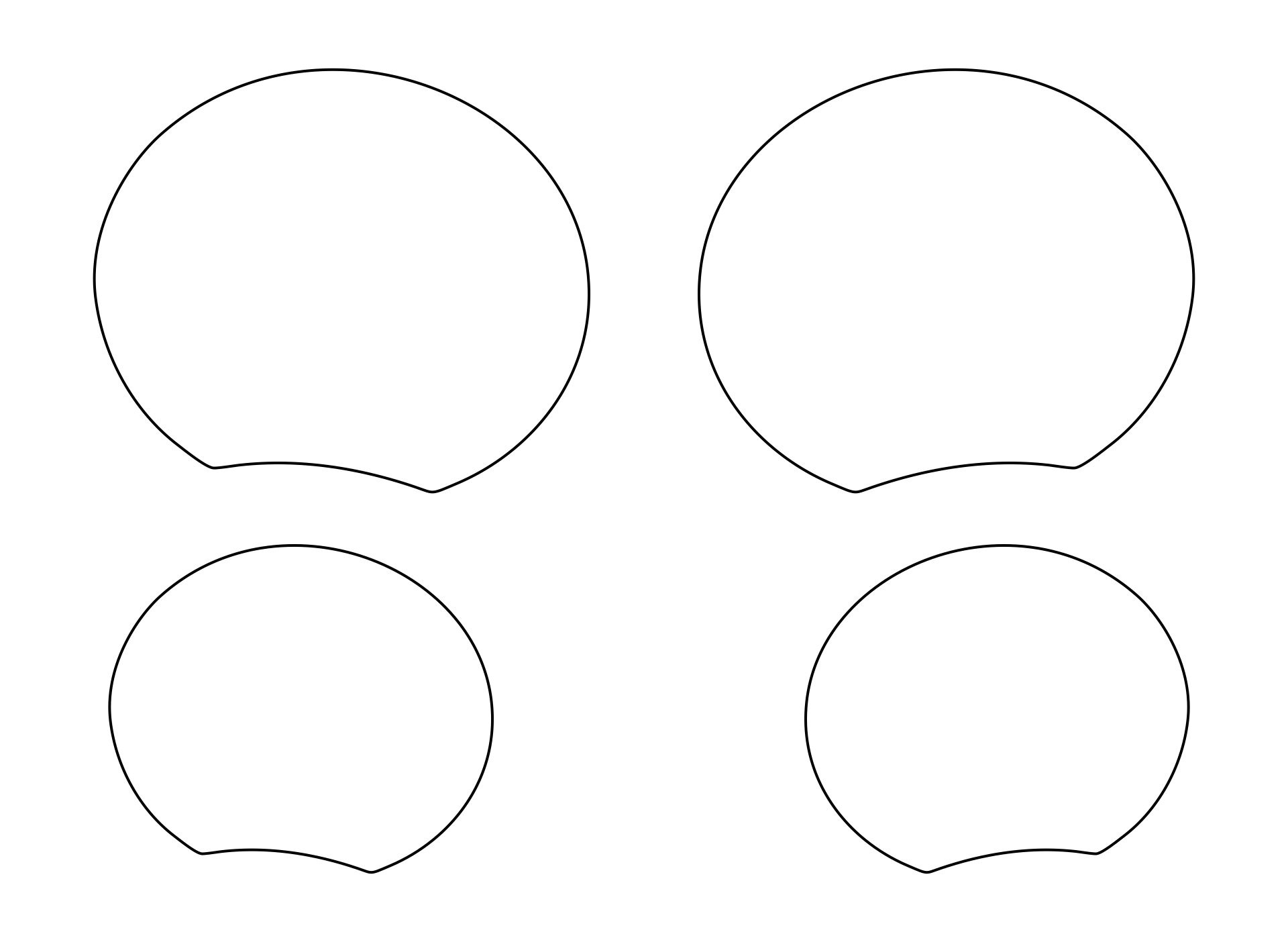 Mickey Ear Template Free Printable with regard to Free Printable Mickey Mouse Ear Template