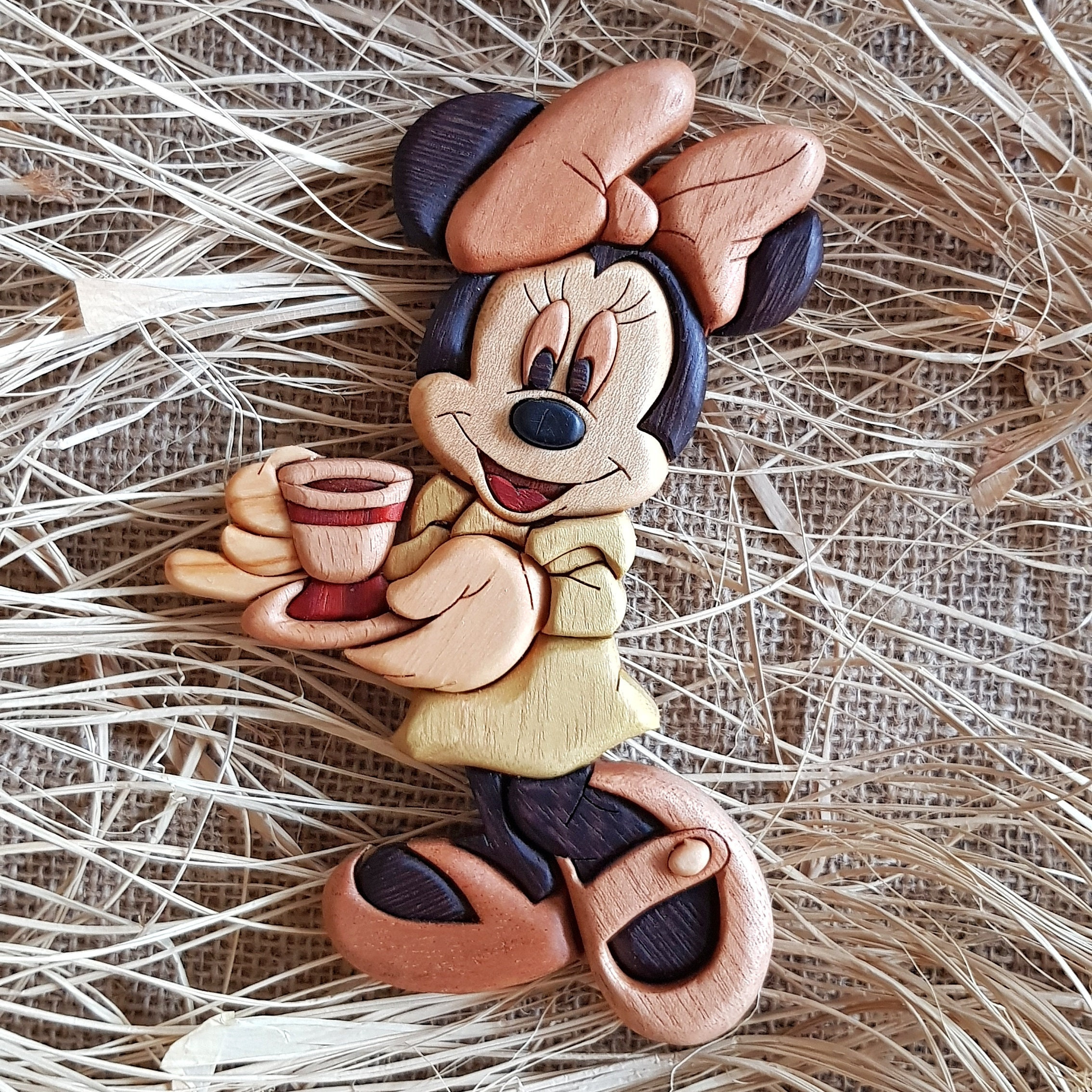 Mickey Minnie Intarsia Pattern Scroll Saw Pattern Pattern Only regarding Disney Scroll Saw Printable Patterns